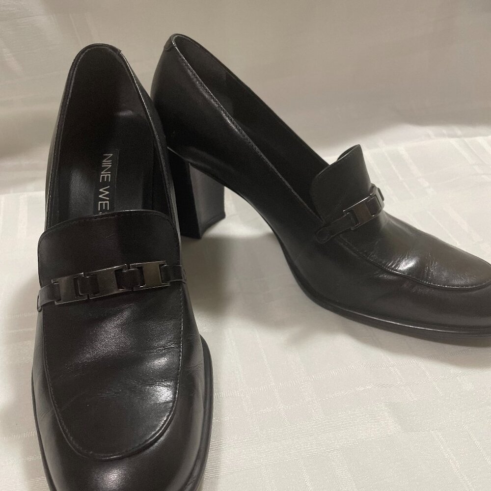 Nine West, black shoes size 7.5